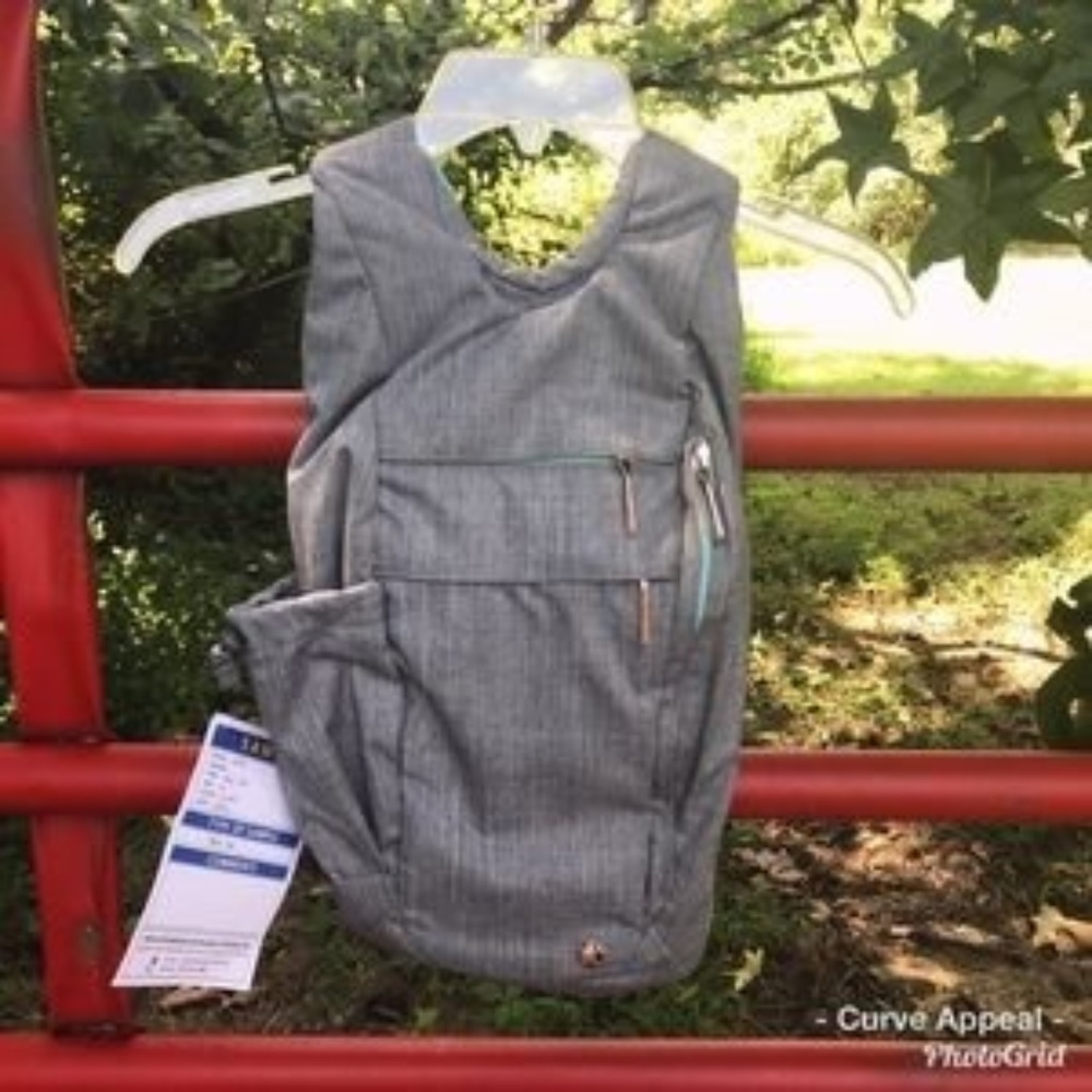 Unique Yoga Backpack with Rose Gold Hardware